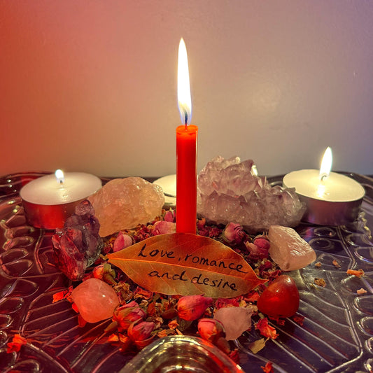 Love, Romance & Desire Candle Burning Ritual