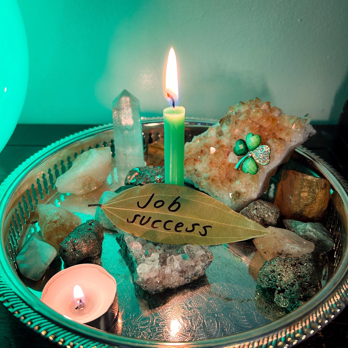 Job Success Candle Burning Ritual - Growth & New Professional Opportunities