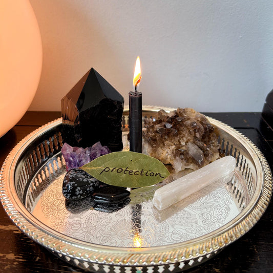 Protection Candle Burning Ritual Casting - Ward Off Negative Energy