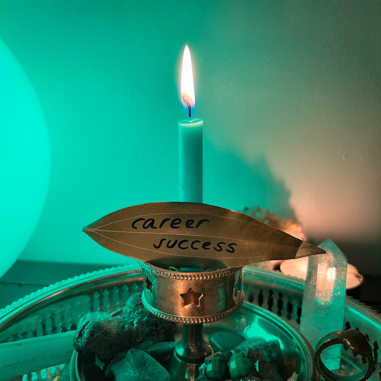 Career Success Candle Burning Ritual - Growth & New Professional Opportunities