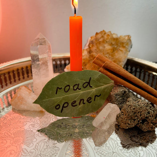 Road Opener Candle Burning Ritual - Clear Obstacles