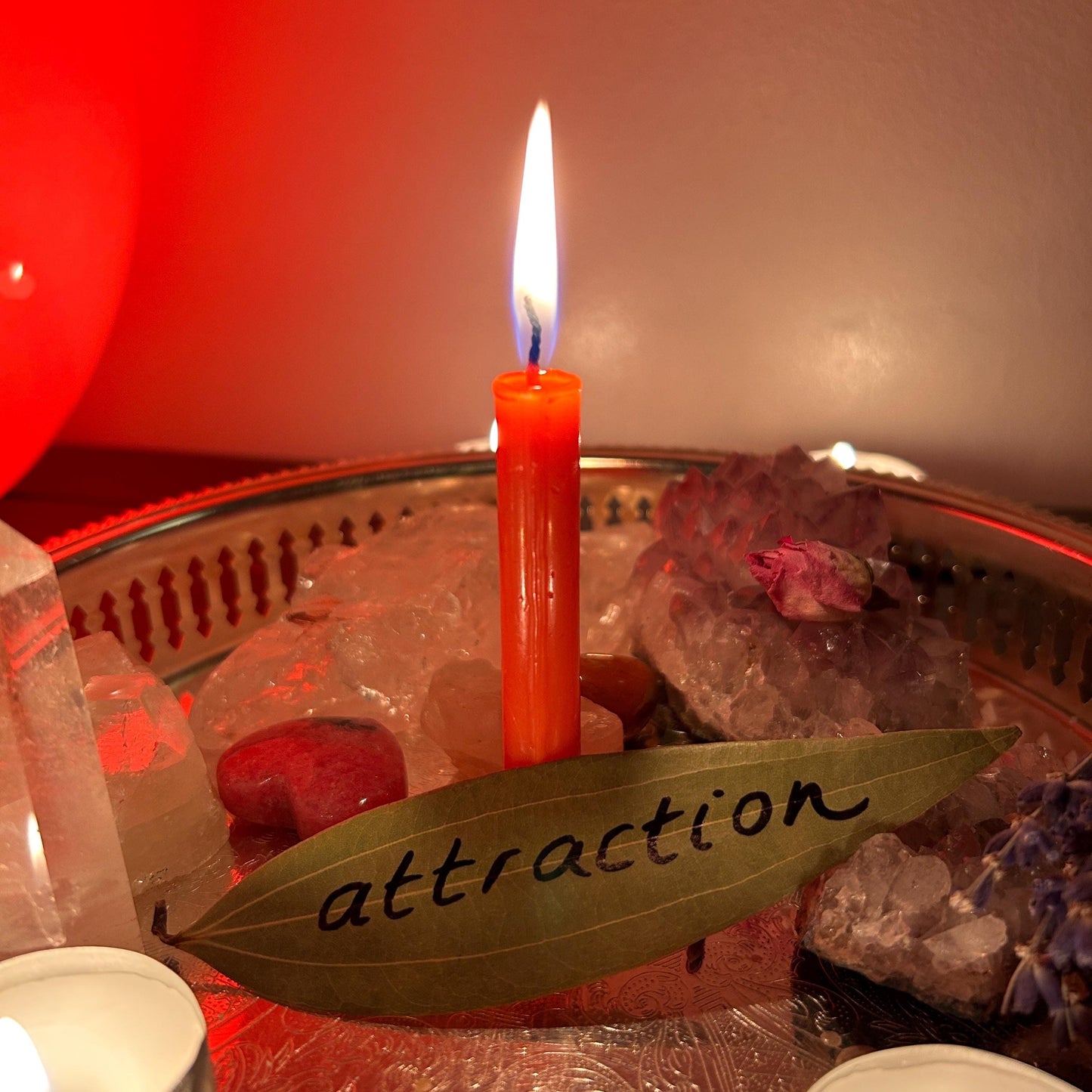 Attraction Candle Burning Ritual