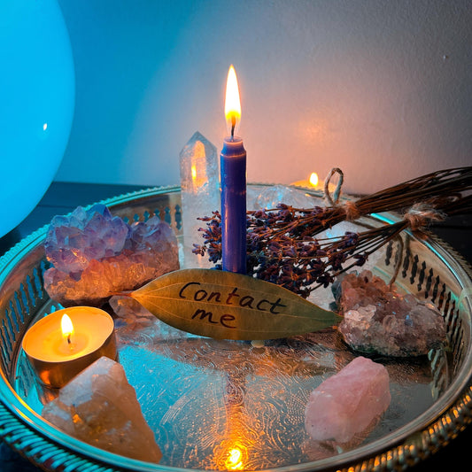 Contact Me Candle Burning Ritual