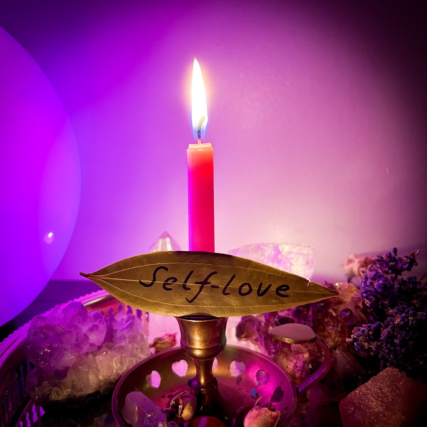 Self-love Candle Burning Ritual - Confidence & Inner Radiance