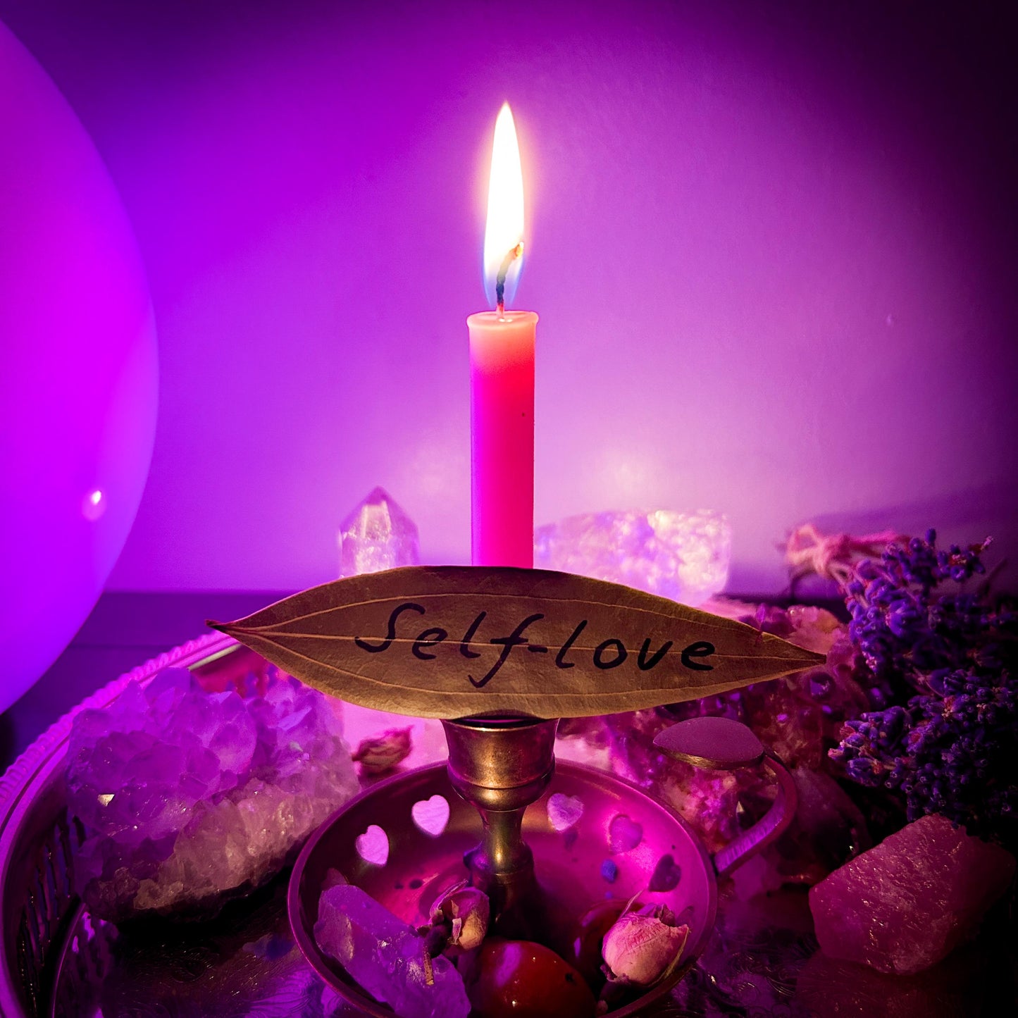 Self-love Candle Burning Ritual - Confidence & Inner Radiance