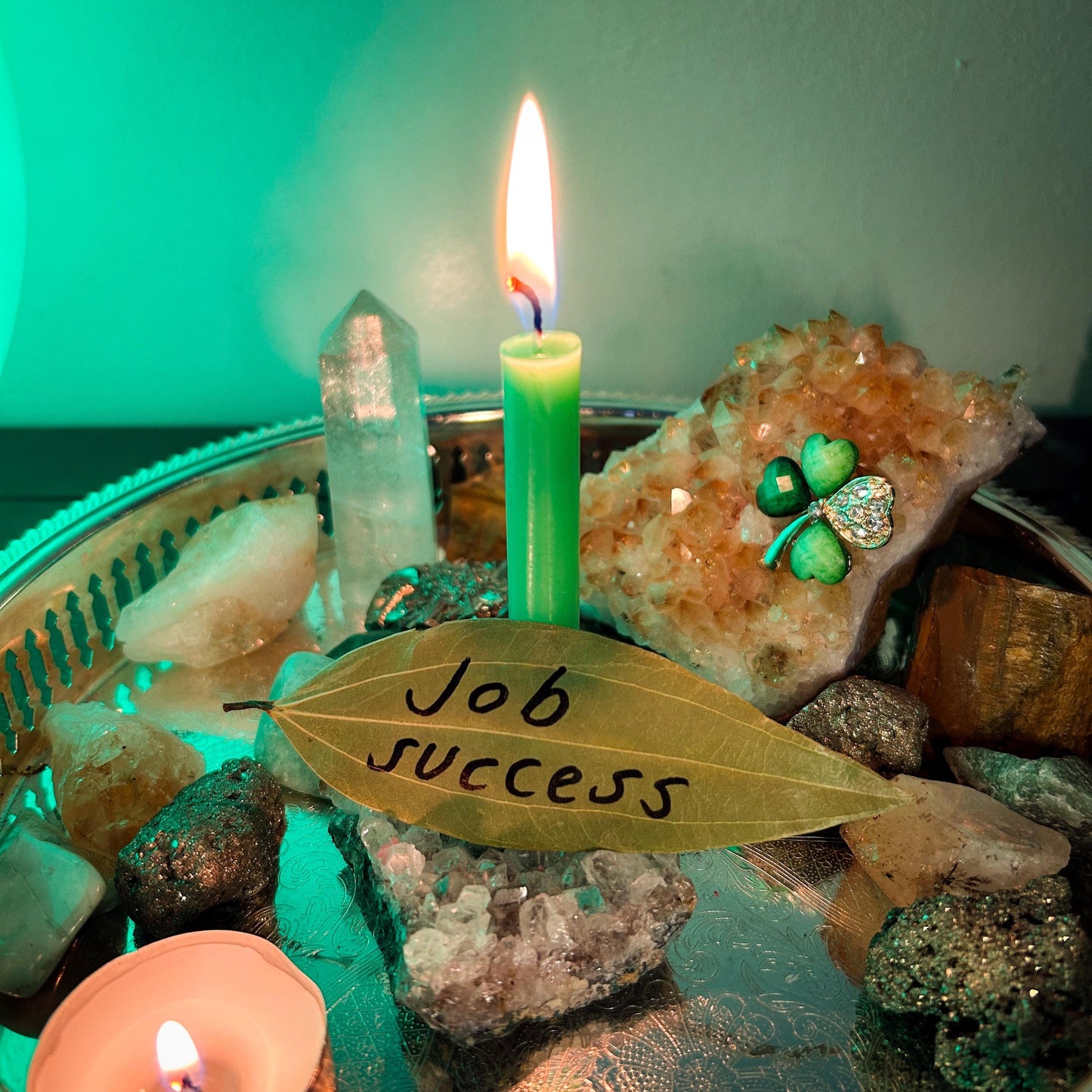 Job Success Candle Burning Ritual - Growth & New Professional Opportunities