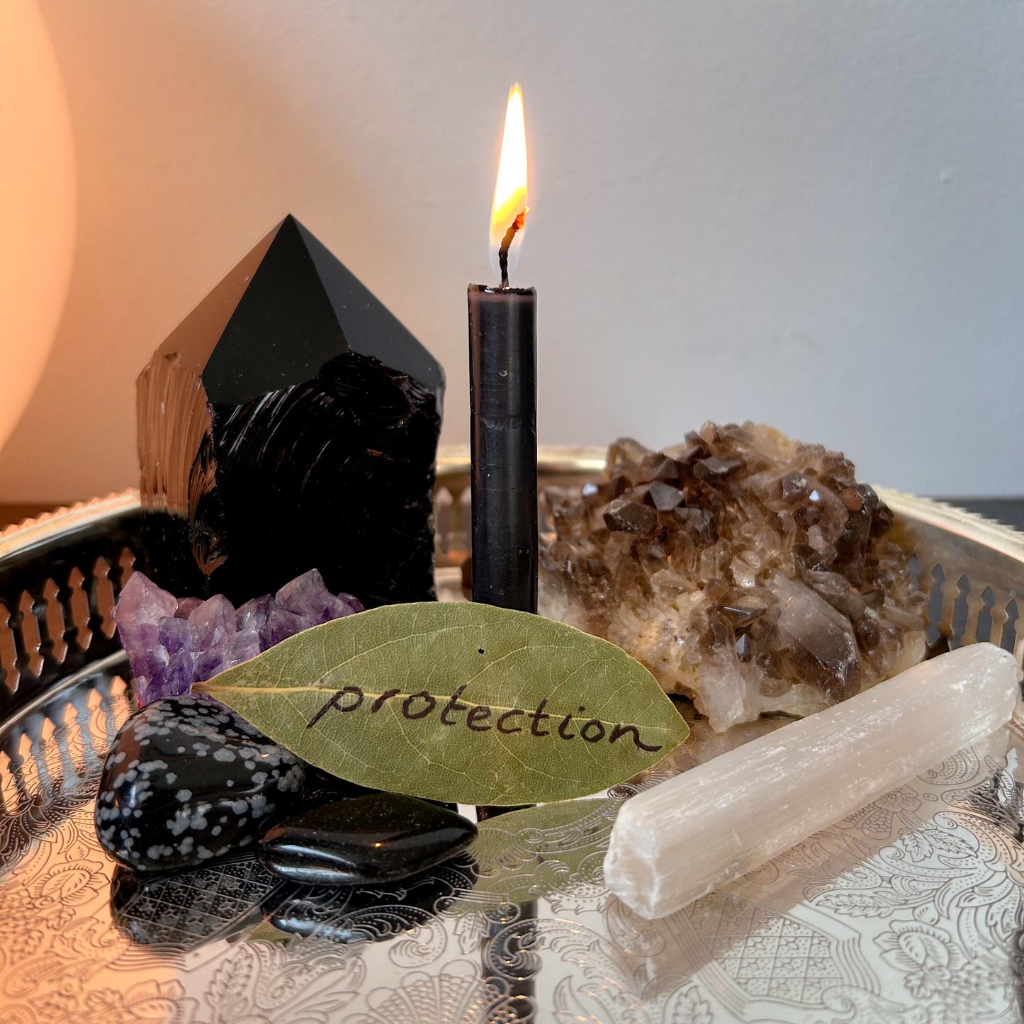 Protection Candle Burning Ritual Casting - Ward Off Negative Energy