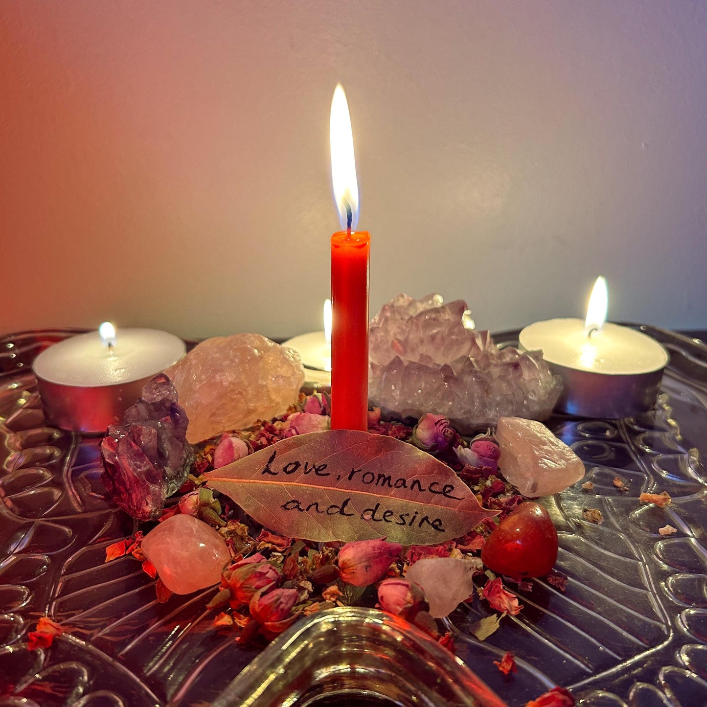 Love, Romance & Desire Candle Burning Ritual