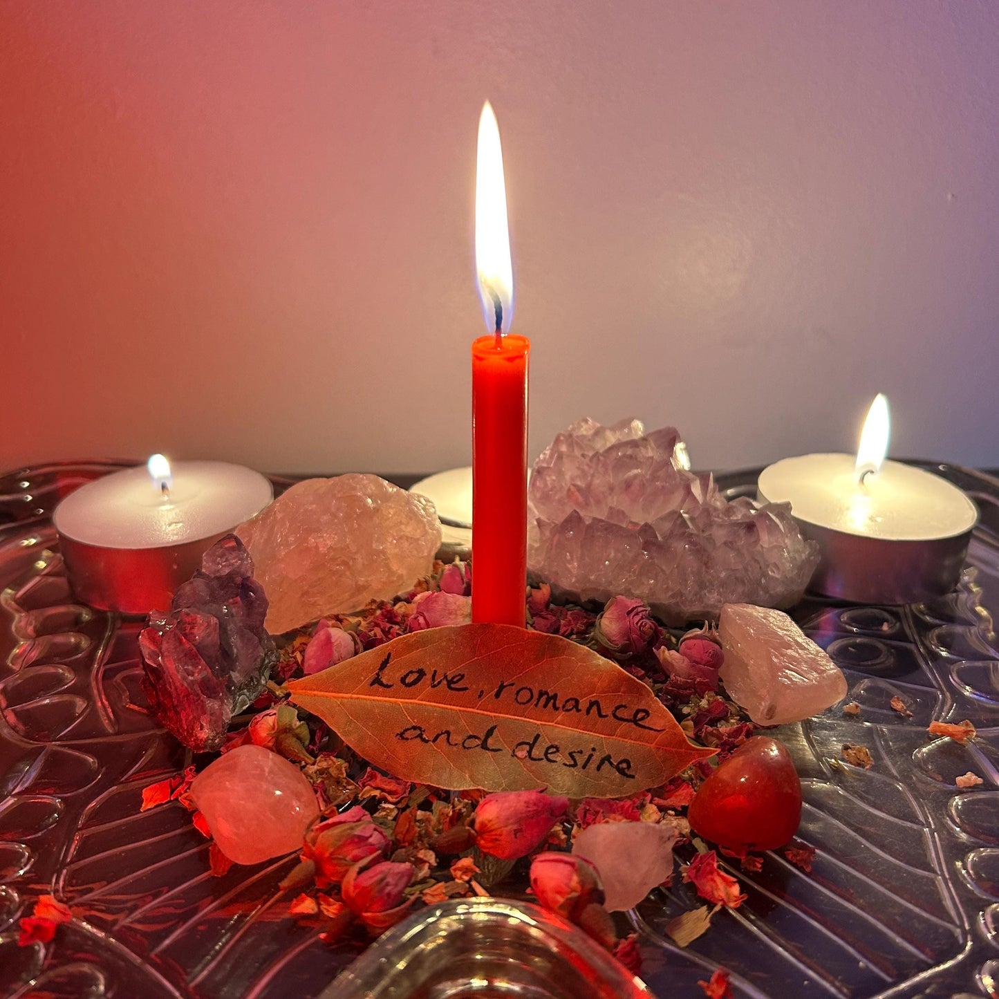 Love, Romance & Desire Candle Burning Ritual
