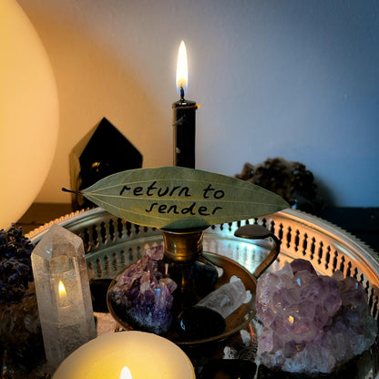 Return To Sender Candle Burning Ritual