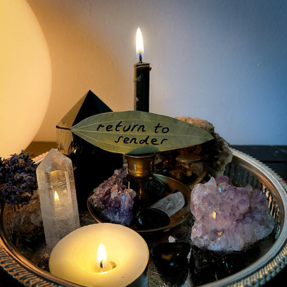 Return To Sender Candle Burning Ritual