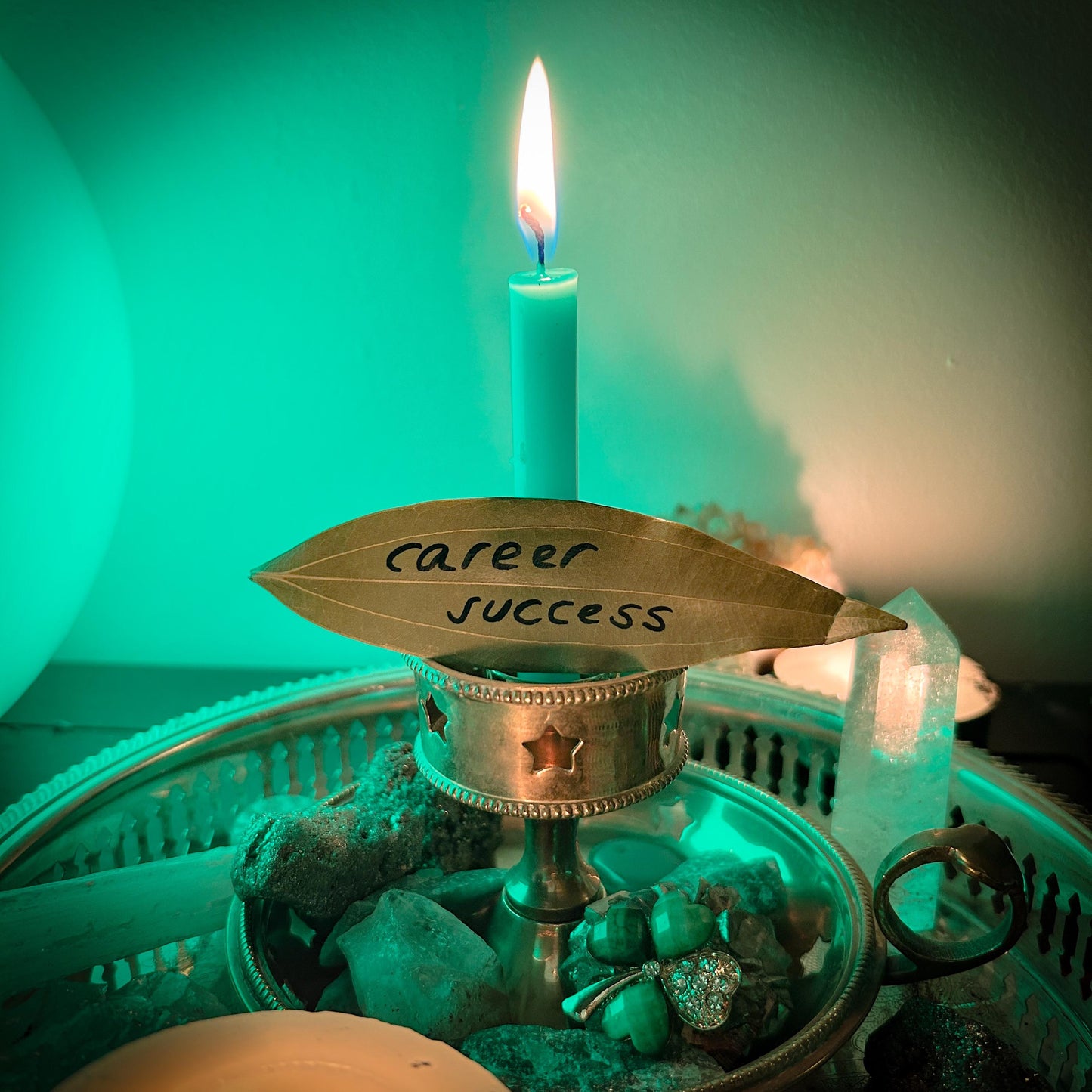 Career Success Candle Burning Ritual - Growth & New Professional Opportunities