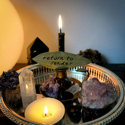 Return To Sender Candle Burning Ritual