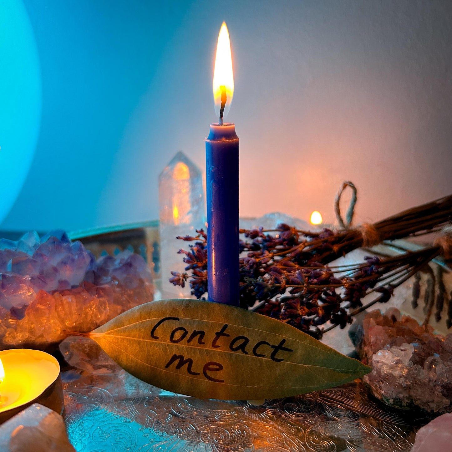 Contact Me Candle Burning Ritual - Unblock Communication
