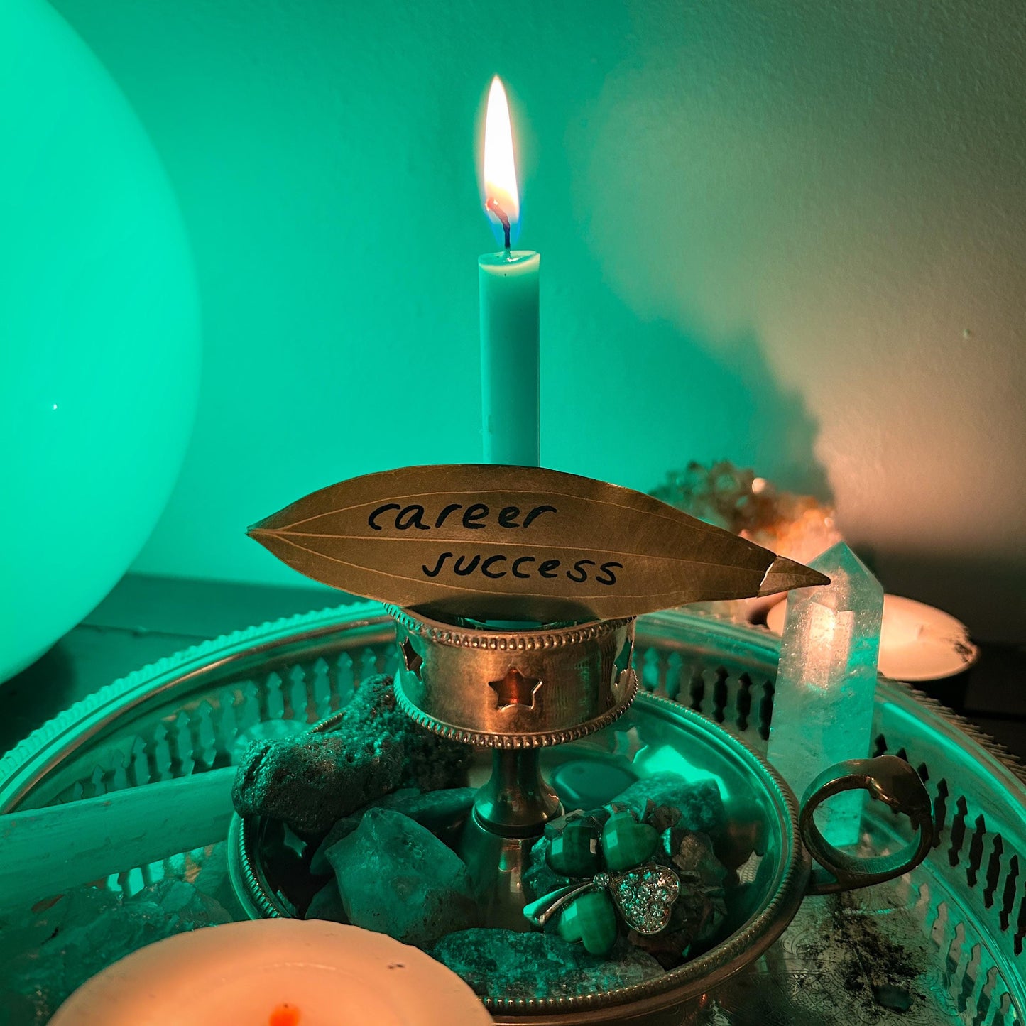 Career Success Candle Burning Ritual - Growth & New Professional Opportunities