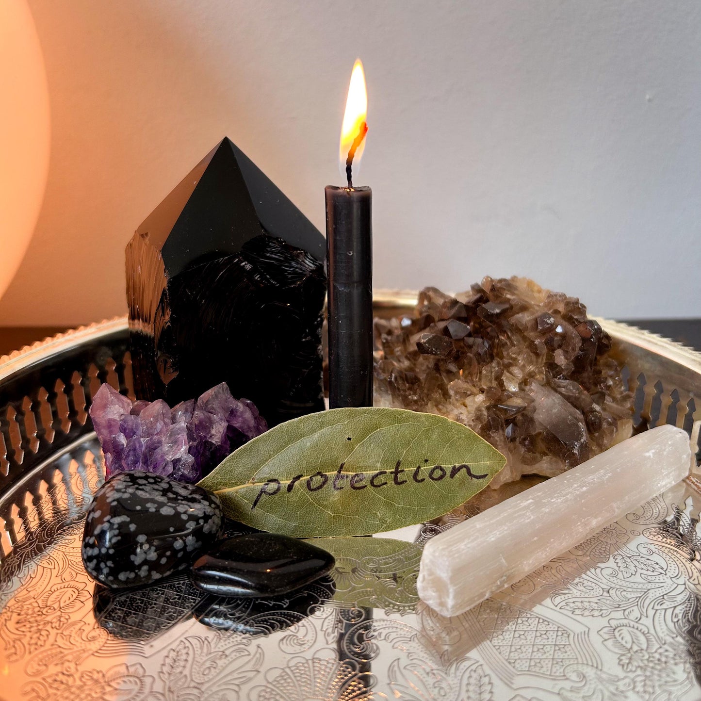 Protection Candle Burning Ritual Casting - Ward Off Negative Energy