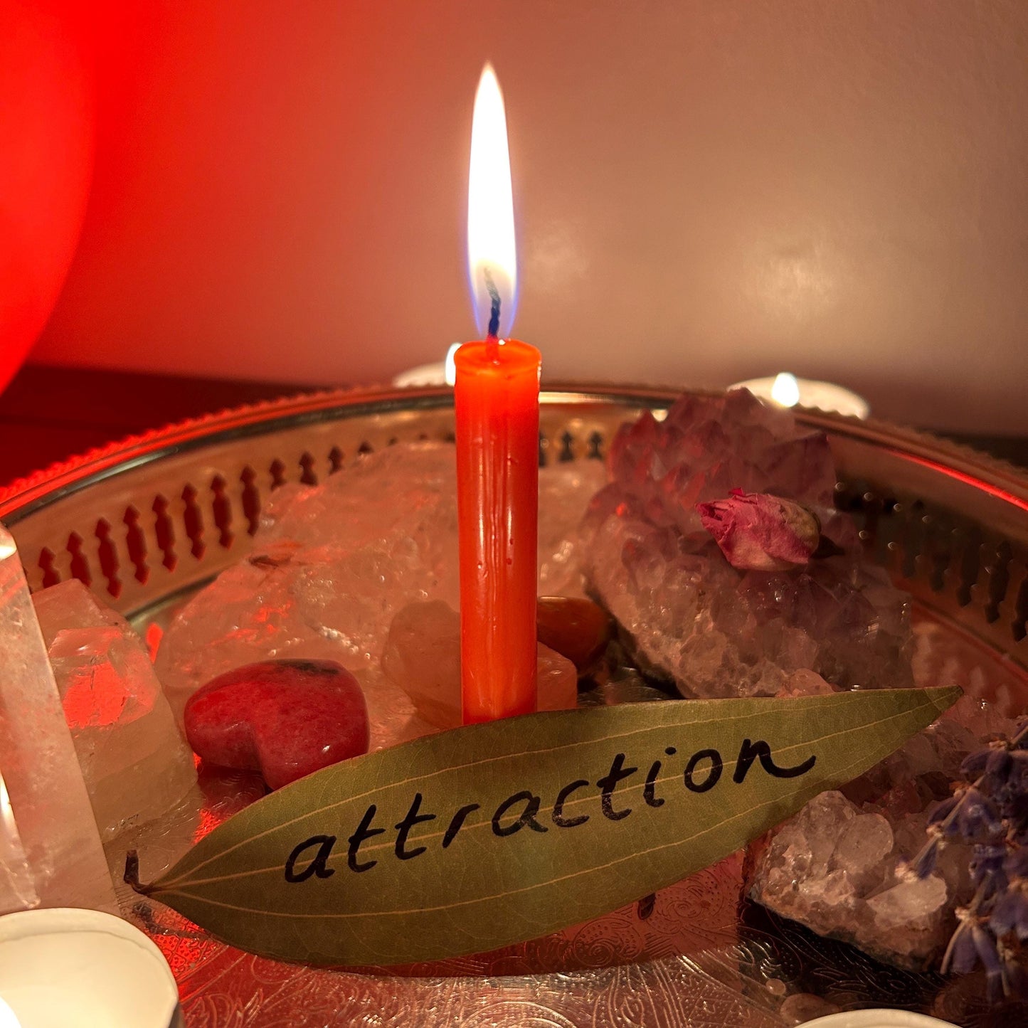 Attraction Candle Burning Ritual