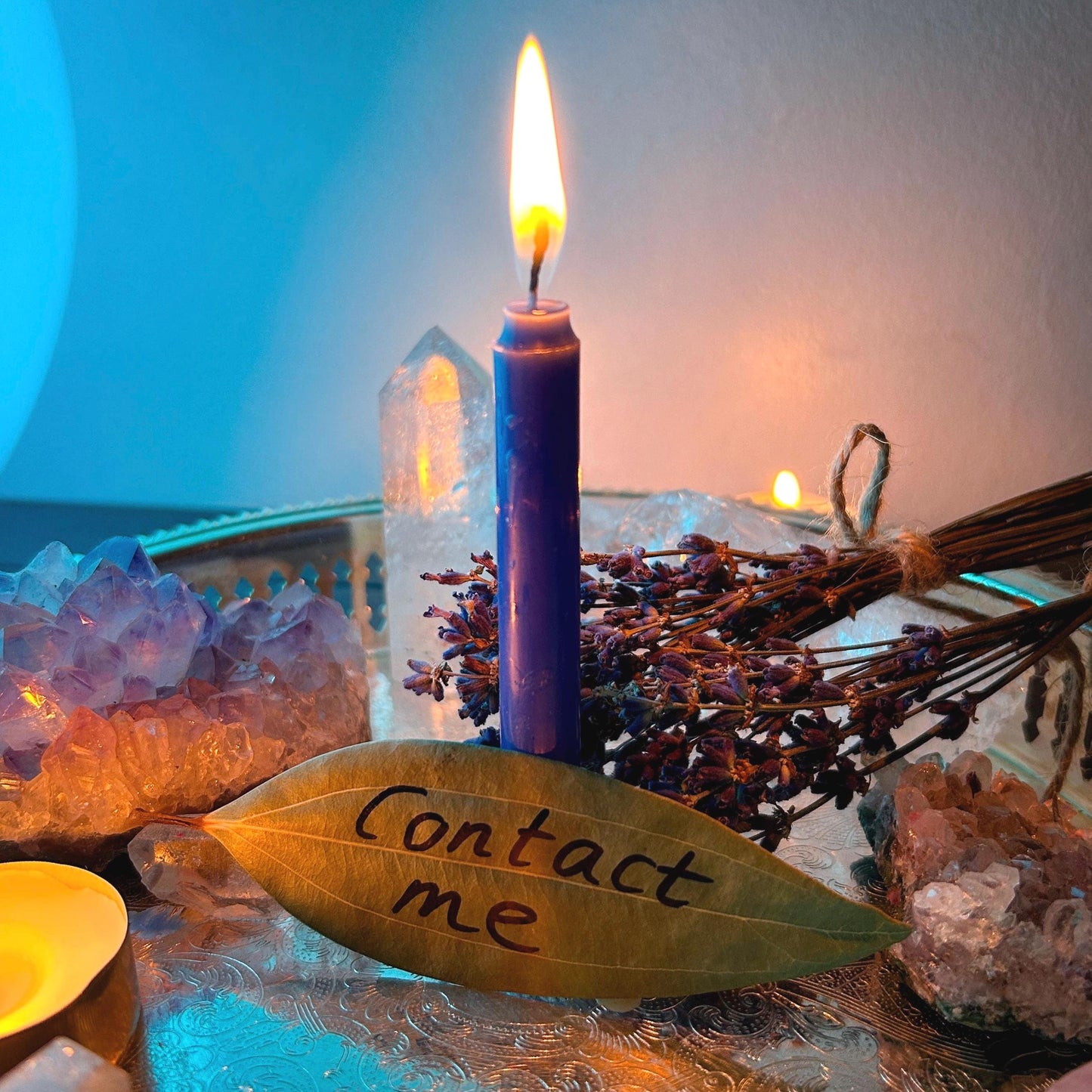 Contact Me Candle Burning Ritual - Unblock Communication