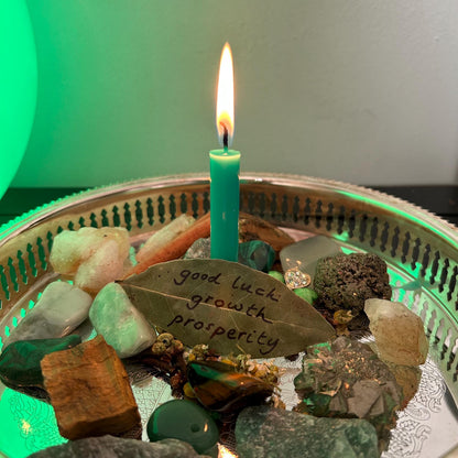 Good Luck, Growth & Prosperity Candle Burning Ritual