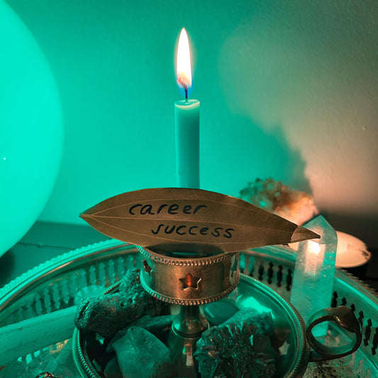 Career Success Candle Burning Ritual - Growth & New Professional Opportunities