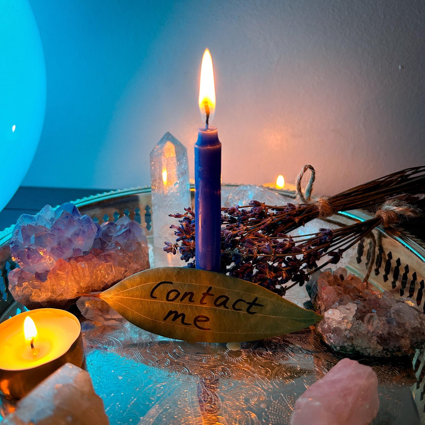 Contact Me Candle Burning Ritual - Unblock Communication