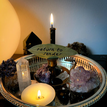 Return To Sender Candle Burning Ritual