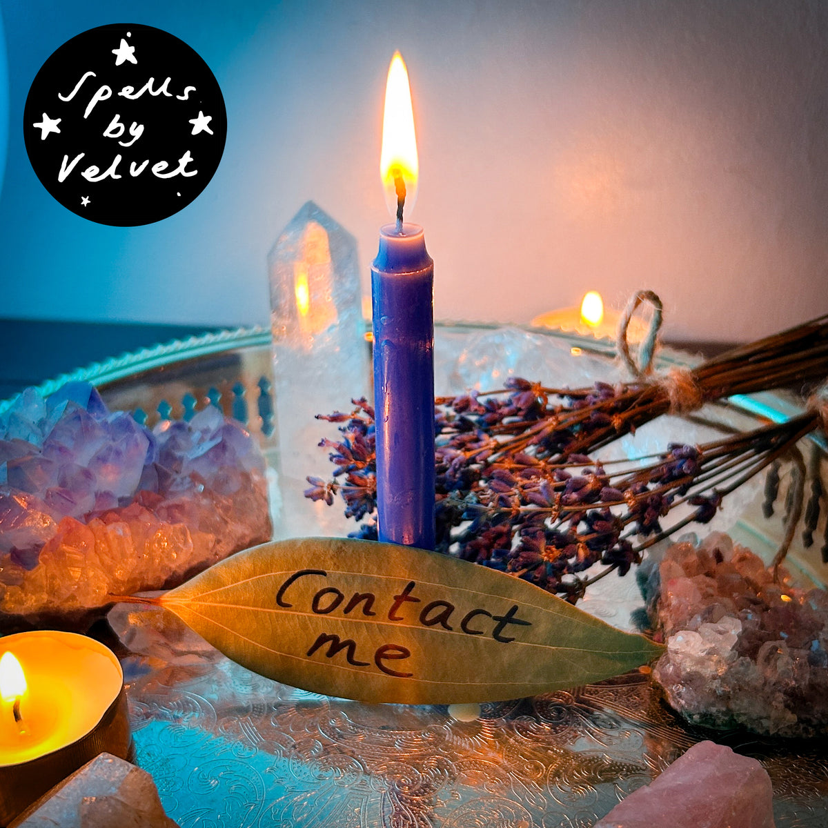 Contact Me Candle Burning Ritual