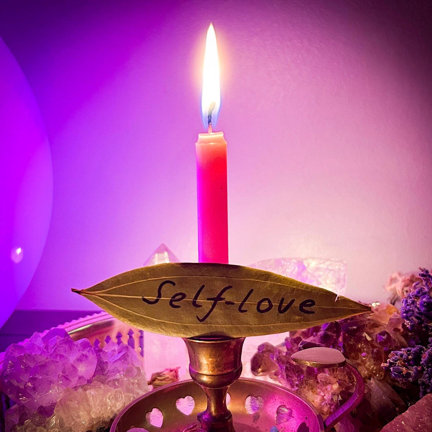 Self-love Candle Burning Ritual - Confidence & Inner Radiance