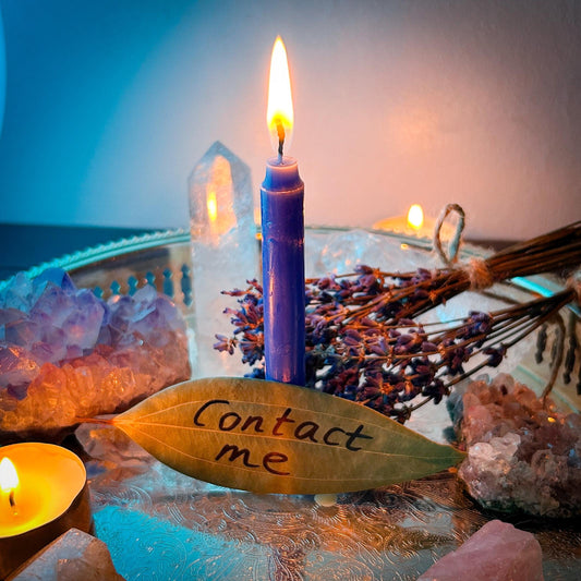 Contact Me Candle Burning Ritual - Unblock Communication