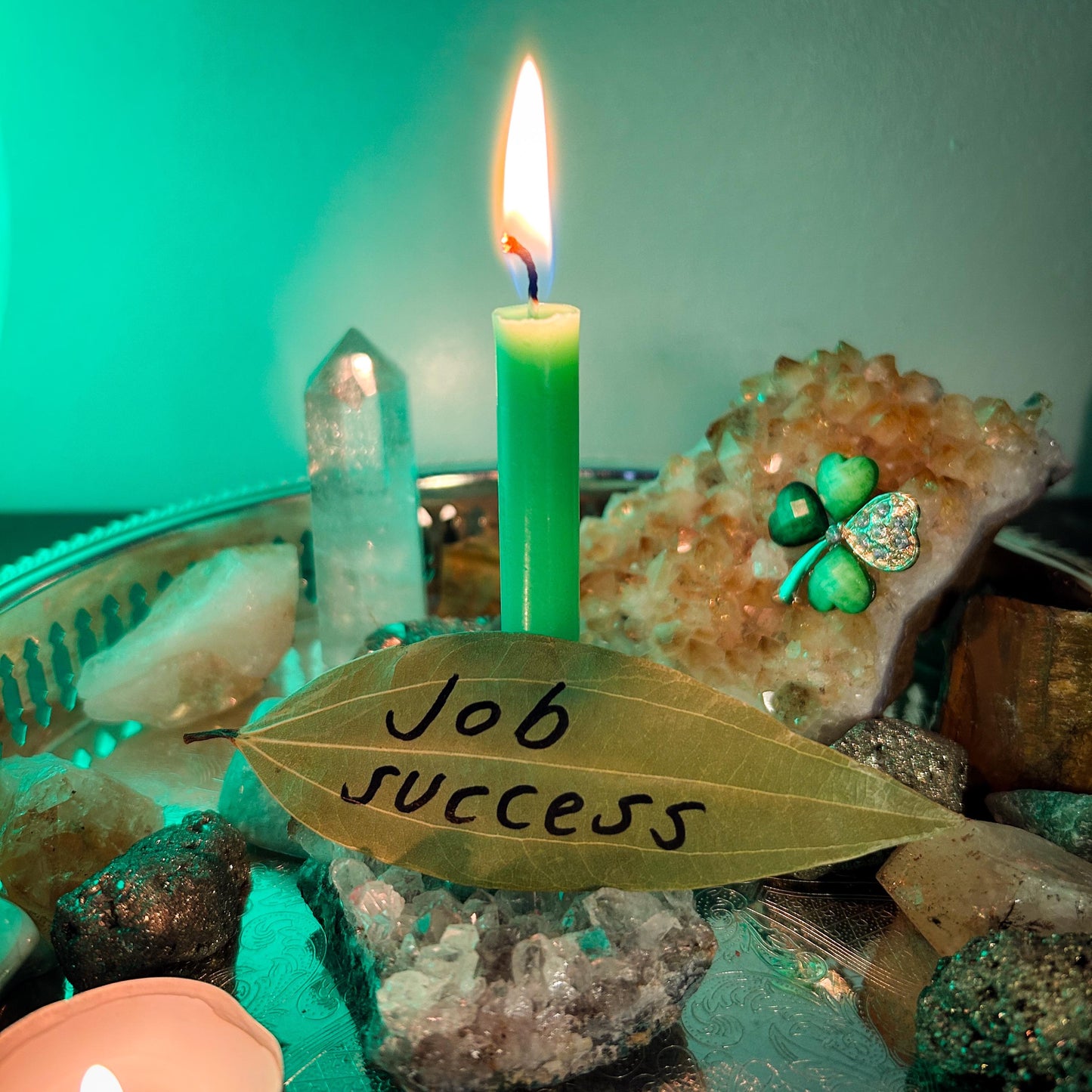 Job Success Candle Burning Ritual - Growth & New Professional Opportunities