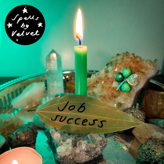 Job Success Candle Burning Ritual