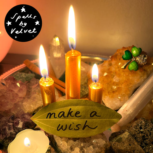 Make A Wish Candle Burning Ritual
