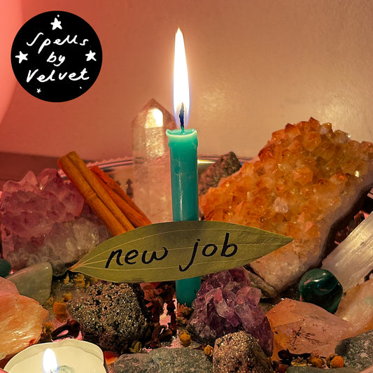New Job Candle Burning Ritual