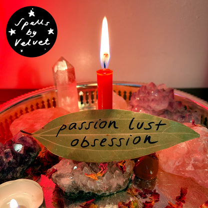 Passion, Lust, Obsession Candle Burning Ritual