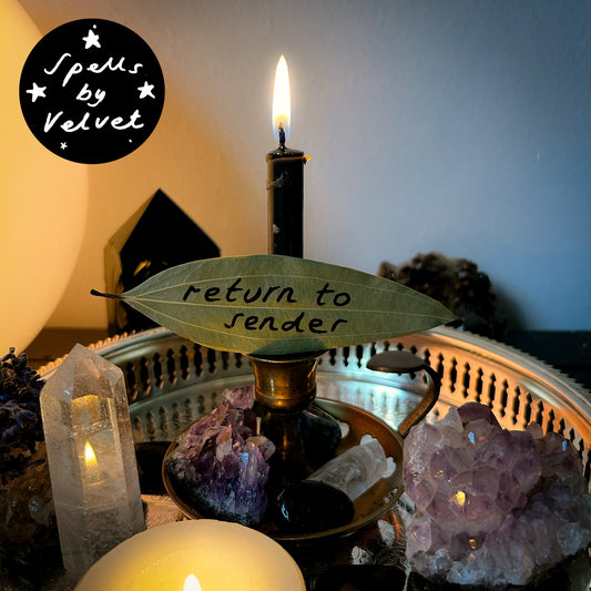 Return To Sender Candle Burning Ritual